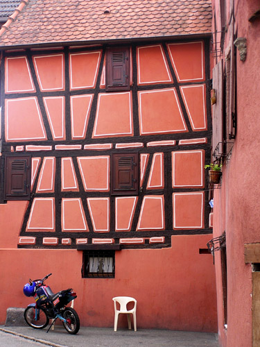 timbered house in Colmar France
